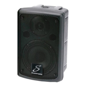 PAS6 Cabina Activa 6″ (60W RMS) 2 Vías – SPL 112 dB – Incluye Accesorio de Colgado – StudioMaster.