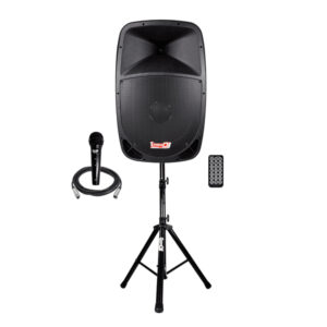 PB15E-MP3-SYS Cabina Activa 15" 120W RMS (300W MAX) USB -SD - BT - FM Prodj