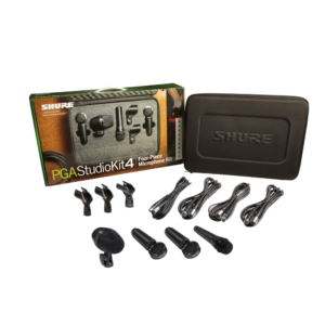 PGASTUDIOKIT4 Kit de microfonos de Bateria Shure