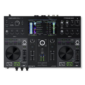 DENON DJ PRIME GO Controladora DJ de 2 canales con batería recargable y Prime DJ