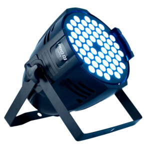 PL001+ Par Led para Escenarios 54 LEDs de 3W RGB (3 en 1) 180W ProDj.