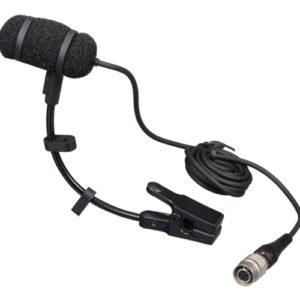 PRO35CW Micrófono Condensador Cardioide PRO35 (Clip-On), ideal para instrumentos de Vientos o cuerdas Audiotechnica