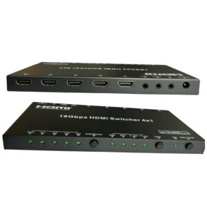 PS-363A Swiche HDMI 4X1 Automatico UHD 4K@60Hz (HDR) SolidView.