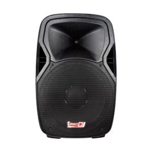 PS15A-MP3-B Cabina Activa 15" Recargable 175W RMS Y 2 Microfonos Inalambricos Prodj