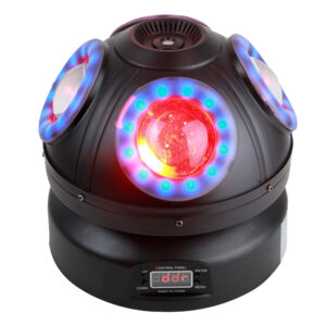 PS401 Luz Relleno 4X10W LED RGBW + 1X50mW Láser Rojo + 48X0.2W 5050 LED - DMX - ProDj.