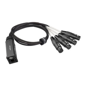 PS4F Espliter Análogo / Digital CAT5, 5E, 6, 6A o 7 para Transmitir y Recibir 4 Señales XLR Roxtone.