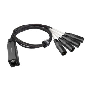 PS4M Espliter Análogo / Digital CAT5, 5E, 6, 6A o 7 para Transmitir y Recibir 4 Señales XLR Roxtone.