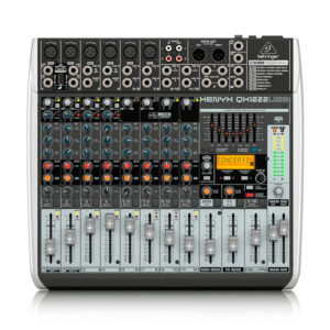 QX1222USB Mixer Análogo 6 Entradas Hibridas USB - Behringer.