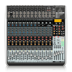 QX2442USB Mixer Análogo (10 XLR/TRS) + FX+ USB - Behringer.