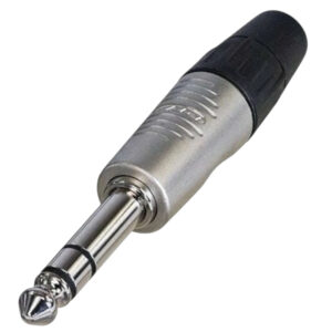 RP3C Plug Estereo (TRS) 1/4 Balanceado Rean.