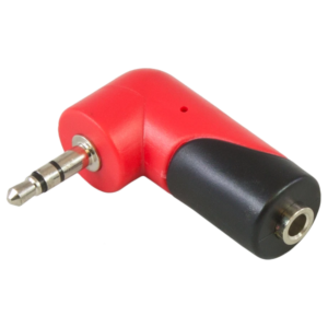 RPAN200 Convertidor Plug Estereo 3.5mm a Jack Estereo 3.5mm en L Roxtone