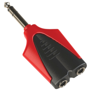 RPAN300 Convertidor Plug Estereo  1/4 a 2 Jack estereo 1/4