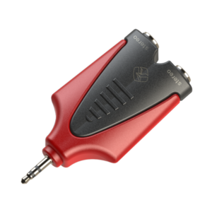 RPAN320 Convertidor Plug Estereo 3,5mm A 2 Jack 1/4 Estereo