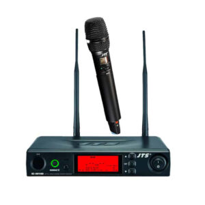 RU-8011DB/RU-850LTH Micrófono Inalámbrico Sencillo de Mano Antena Diversity Serie RU-8000 JTS
