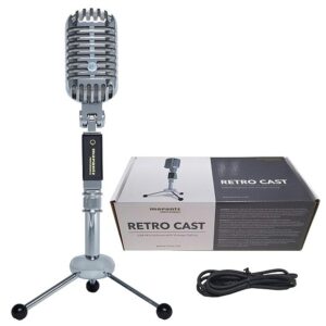 Retro Cast Microfono Dinamico Cardioide USB para Podcast Marantz