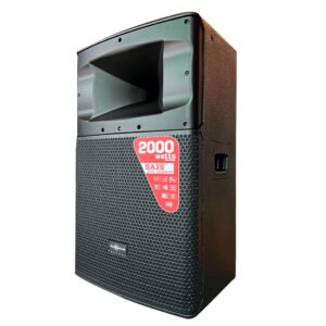 SA315+ Cabina Activa 15" Clase D 2000W 128-134dB DSP AUDIOCENTER.