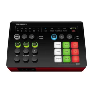 SC-M1 Tarjeta de Sonido Portátil para Transmisión en Vivo - Takstar.