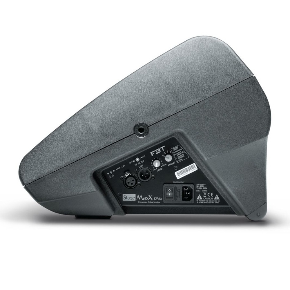 STAGEMAXX 12MA Monitor BI-Amplificado 2 Vías. 500W RMS. SPL 130 dB Polipropileno. DSP FBT - Imagen 3