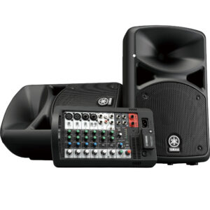 STAGEPAS Sistema De PA Portátil BT Con Dos Altavoces Pasivos 8" 400W Yamaha.