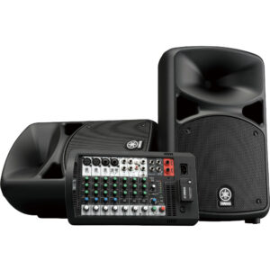 STAGEPAS Sistema De PA Portátil BT Con Dos Altavoces Pasivos 10" 680W Yamaha.