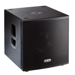 SUBLINE 112SA Subwoofer Amplificado Tipo REFLEX 12" B&C Neo. 700W RMS. Omnidireccional. SPL 130/133 dB. Madera Contachapada - DSP FBT