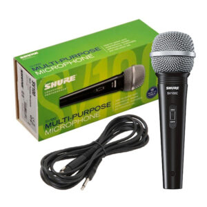 SV100 Micrófono Dinámico Vocal de Mano con Cable Shure