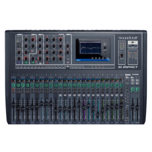 SI IMPACT Mixer Digital 32 CANALES USB Multipistas Soundcraft