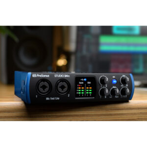 STUDIO 24C Interfaz de Audio USB-C 2x2, 24 bits / 192 kHz PRESONUS.
