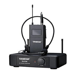 TS-7210P Micrófono inalámbrico Diadema y Solapa UHF