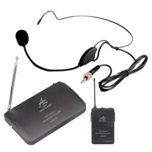 TWM-275LH Micrófono Inalalmbrico UHF con diadema + solapa American Sound