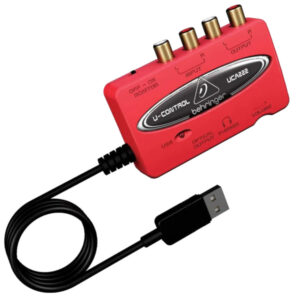 UCA-222 Interfaz USB a RCA para Grabación de Audio Behringer