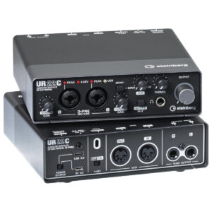 UR22C Interfaz de Audio 2X2 USB 3.0 32Bits/192Khz - MIDI Steinberg.