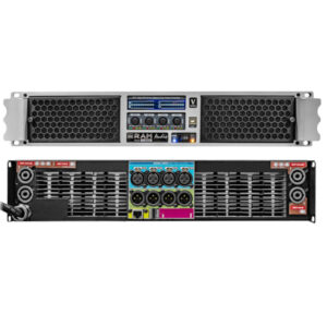 V 9004 Amplificador de Audio 4 Canales Tipo Touring 9040W Doble fuente de Alimentacion LCD Control RAM Audio