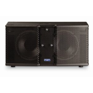 VERTUS CLA 208SA Subwoofer amplificado tipo reflex. 2 X 8". 1200W RMS. Omnidireccional. SPL 125/129 dB Half Space. DSP FBT