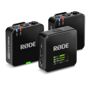 WIRELESS GO GEN3 Sistema de Micrófono Inalámbrico Compacto de 2 Canales RODE.