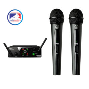 WMS40 MINI DUAL Micrófono Inalámbrico Doble Mano UHF AKG