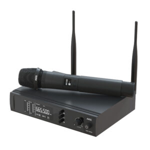 WP-300 Micrófono Inalámbrico de Mano UHF Multifrecuencias AKG.