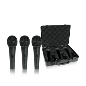 XM1800S Kit de 3 Microfonos Dinámicos Behringer