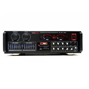 ZSE-3200 Amplificador Estéreo 3000W (350WX4 a 4 ohm) USB, microSD, Bluetooth, radio FM ProPhonic.