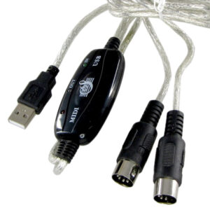 CA-779-3 Cable USB - MIDI Interfaz para teclado - TechMan.
