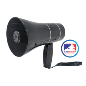 HW7BRU Megáfono 15W USB- BT 5" Recargable con Grabación Maxlin.