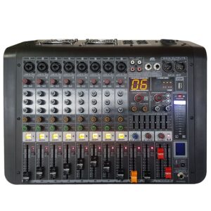 MIX-8P Consola Amplificada 8 canales PA PROAUDIO