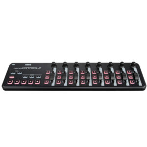 NANOKONTROL2-BK Controlador MIDI USB de 8 Faders y 8 Pads color Negro KORG.