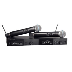 SLXD24D/B58 Micrófono inalambrico doble Beta58A Shure