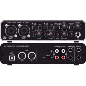 UMC204HD Interfaz de Audio USB Behringer