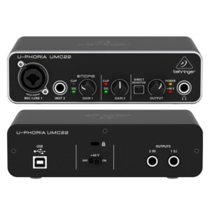 UMC22 Interfaz de Audio USB Behringer