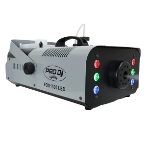 FOG1500 LED Máquina de Humo 1500W Con Control Remoto y de Cable - ProDj.