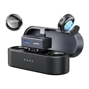 BOYALINK 3-02 Micrófono Inalámbrico (2TX + 1RX 2.4GHz 48kHz/24-bit ALCANCE 300M) - Boya.