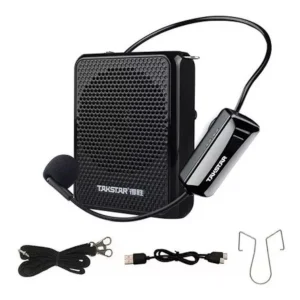 E-126W Amplificador de Sonido Portátil 8W con Diadema Inalámbrica - Takstar.
