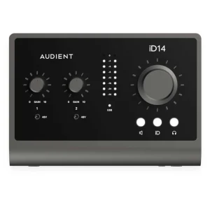 ID14 MKII Interfaz de Audio de 10 Entradas y 14 Salidas - 24 bits / 96 kHz - Audient.